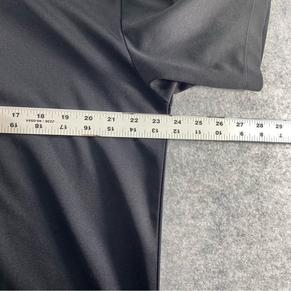 Nike Golf Mens Black/White Logo SS Performance Polo Size LG - Picture 5 of 8
